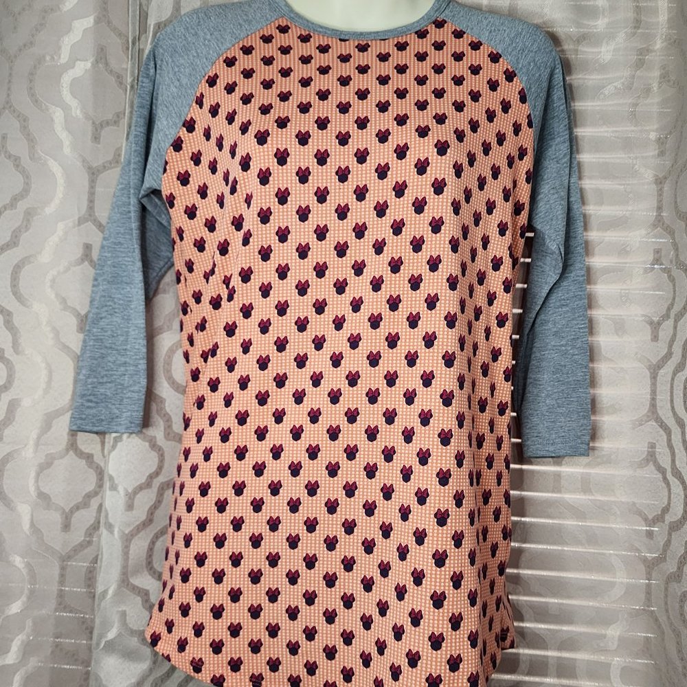 Disney LuLaRoe Minnie Mouse Top Size xs